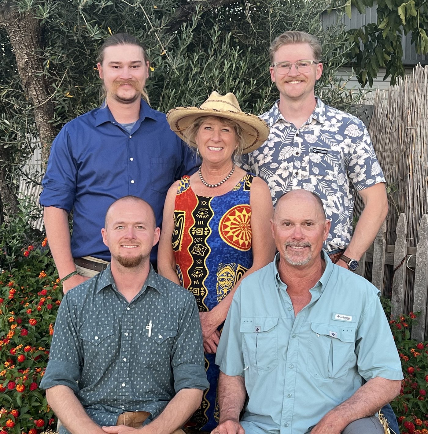 The Gruenwald family, owners of Country Pumpkins