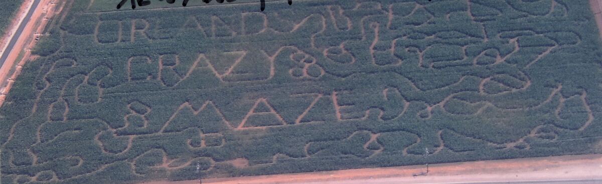 Country Pumpkins corn maze design, 2006